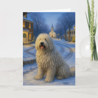 Komondor Holiday Card