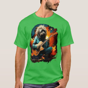 Komondor Playing Guitar T-Shirt