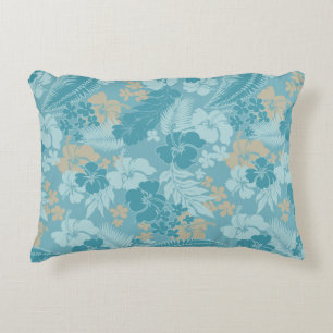 Kona Bay Hawaiian Hibiscus Accent Pillow