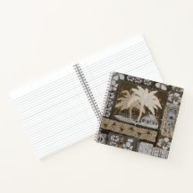 Kona Coast Bark Cloth Tapa Notebook