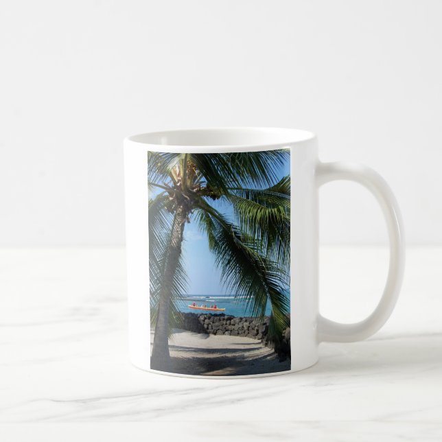 Kona, Palm Coffee Mug (Right)