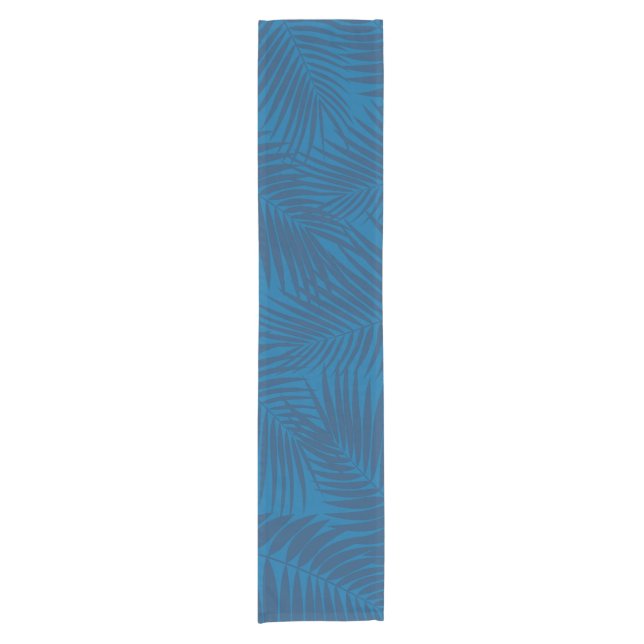 Kona Palms Hawaiian Leaf Short Table Runner (Front)