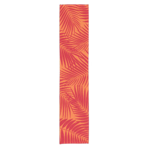 Kona Palms Hawaiian Leaf Short Table Runner