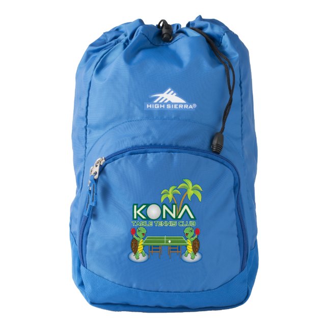 Kona Table Tennis Club Backpack (Front)
