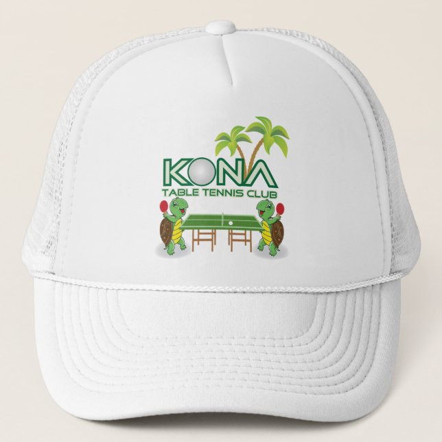 Kona Table Tennis Club Trucker Hat (Front)