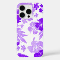 Kona Times Hibiscus Hawaiian Engineered Purple