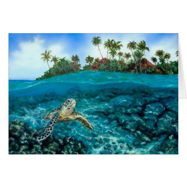 Kona Village Turtle (Front Horizontal)