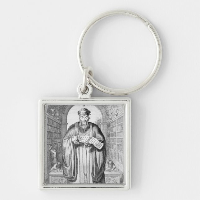 Kong-Fu-Tse, or Confucius Keychain (Front)