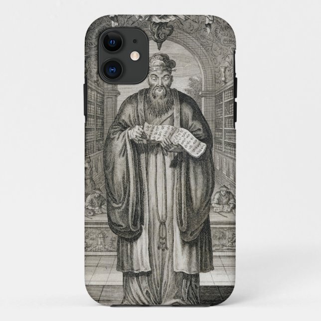 Kong-Fu-Tse, or Confucius, the Most Celebrated Phi Case-Mate iPhone Case (Back)