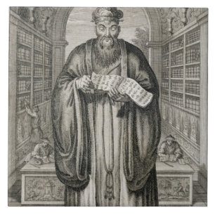 Kong-Fu-Tse, or Confucius, the Most Celebrated Phi Tile