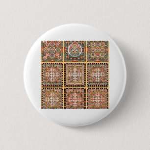 Kongokai Mandala 2 Inch Round Button