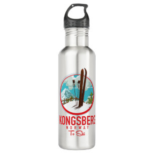 Kongsberg Norway Ski logo 710 Ml Water Bottle