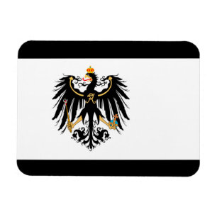 Königreich Preussen Nationalfahne Magnet