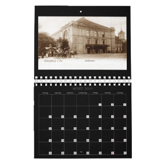 Königsberg - Historical perspectives calendar