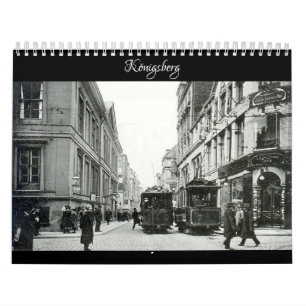 Königsberg – Historical perspectives calendar