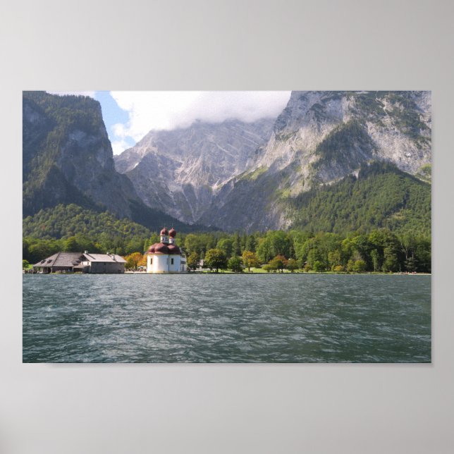Königssee Bavarian Alps Poster (Front)