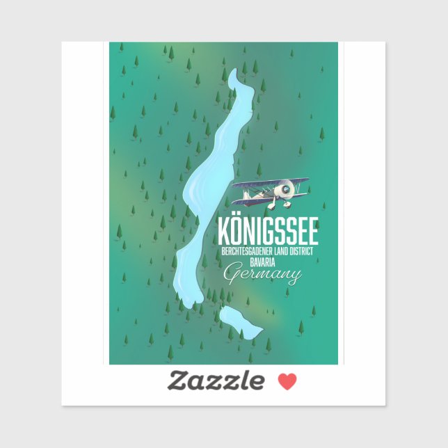 Königssee  Berchtesgadener Germany (Sheet)