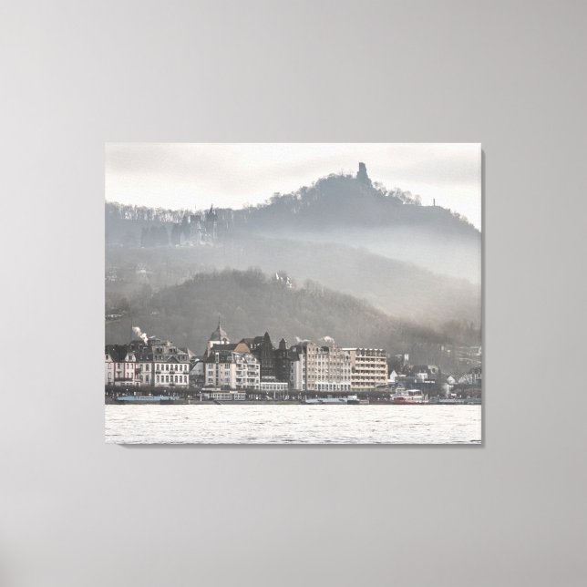 Königswinter am Rhein Canvas Print (Front)