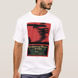 Konkurrenz-Fliegen Airfield Promotional Poster T-Shirt