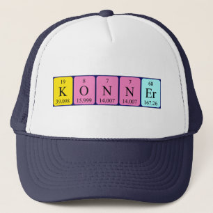 Konner periodic table name hat