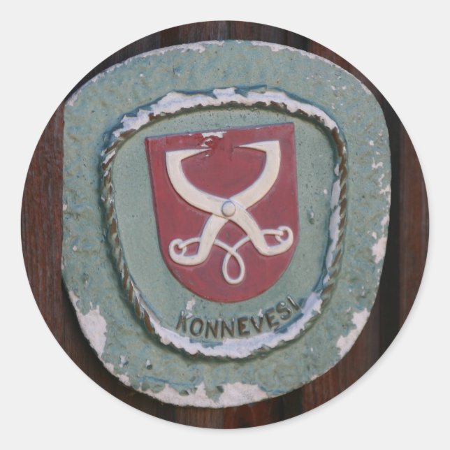 Konnevesi Door Plate stickers (Front)