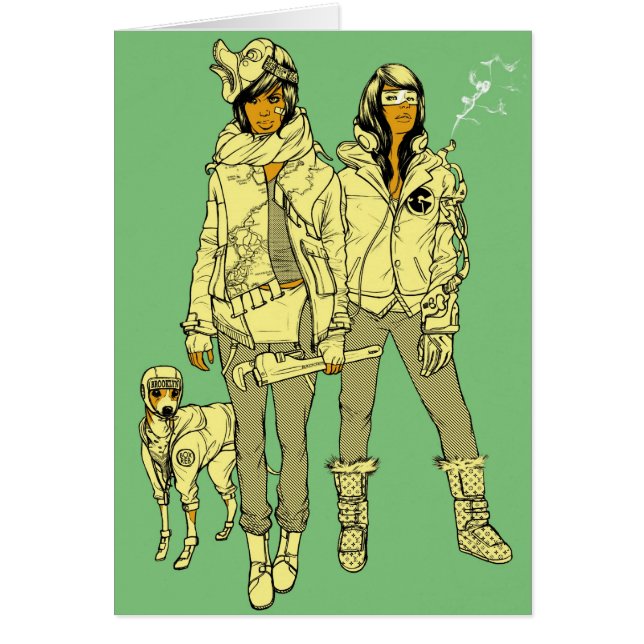 Konni, Lace, & Leroy Brown Print (Front)