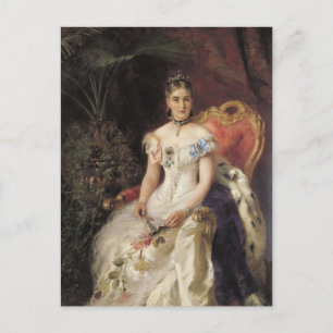 Konstantin Makovsky- Portrait of Countess Maria Postcard