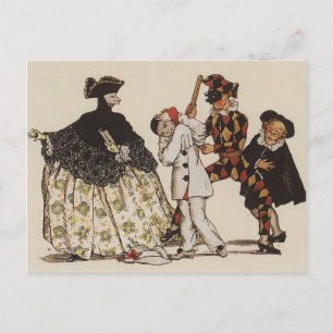 Konstantin Somov: Book of Marquise. Illustration 5 Postcard