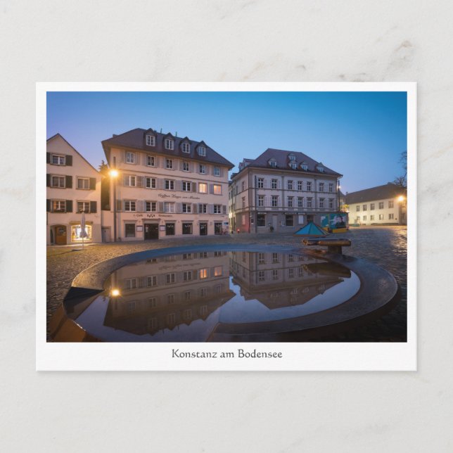 Konstanz Germany Postcard (Front)