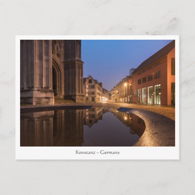Konstanz Germany Postcard (Front)