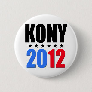 Kony 2012 2 inch round button