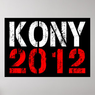 KONY 2012 LARGE POSTER