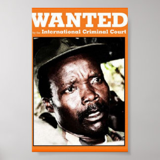 Kony 2012(Wanted) Poster