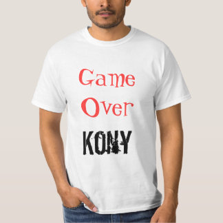 Kony Game Over Kony T-shirt