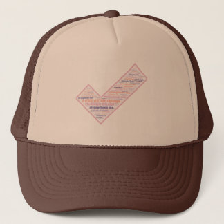 Konymoi "I can do all things" Trucker Hat