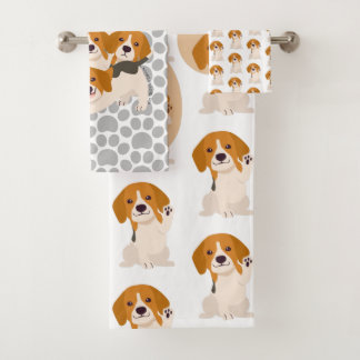 Kooikerhondje Dog Lovers Bath Towel Set
