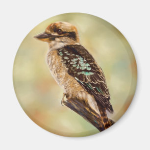 Kookaburra - Australian Bird Art Magnet