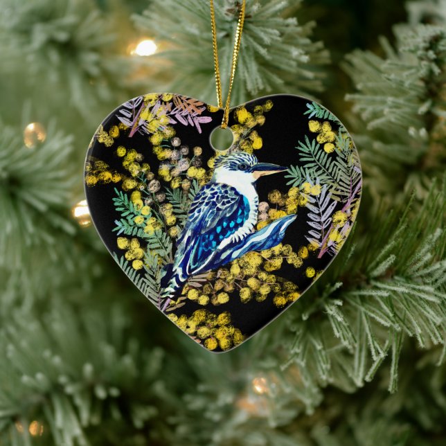Kookaburra Ceramic Ornament (Tree)