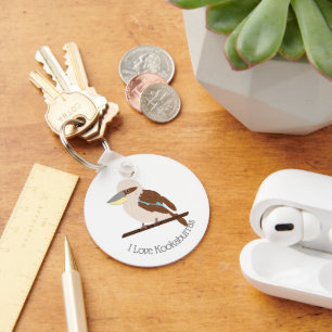 Kookaburra Design Keychain