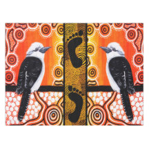 Kookaburra Dream Aboriginal Art Nappe