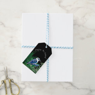 Kookaburra happy birthday gift tags