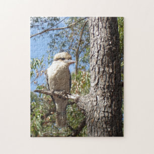 Kookaburra in tree jigsaw puzzle