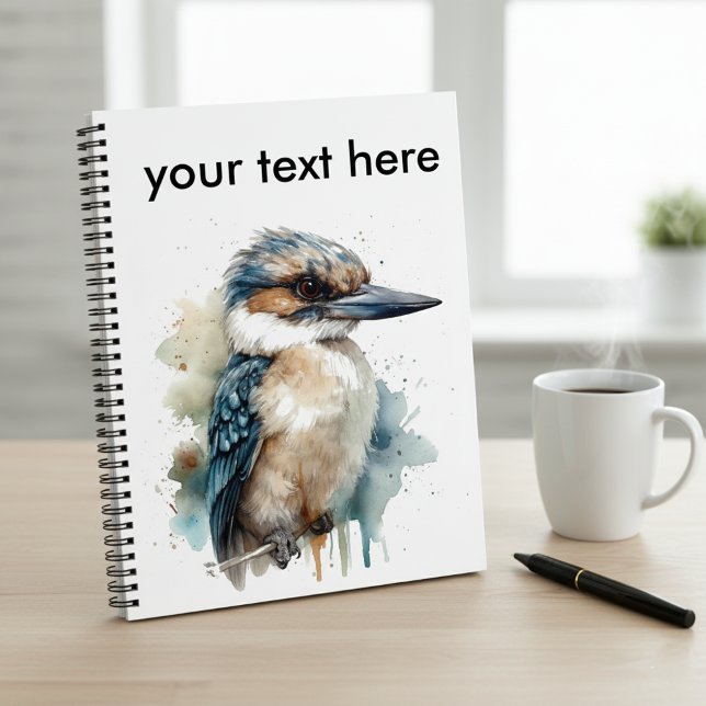Kookaburra on a Branch, custom Notebook (Creator Uploaded)