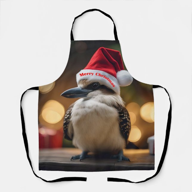 "Kookaburras' Christmas Cheer" Apron (Front)