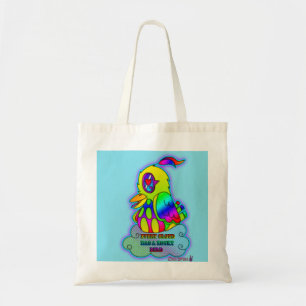 KOOKY BIRD TOTE BAG