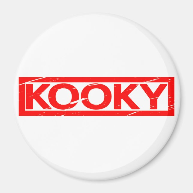 Kooky Stamp Magnet (Front)