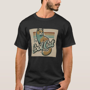 Kool Cat, Cat Lover, Cat Mom, Cat Dad, Animal Love T-Shirt