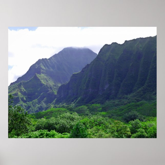 Koolau Mountains Poster (Front)