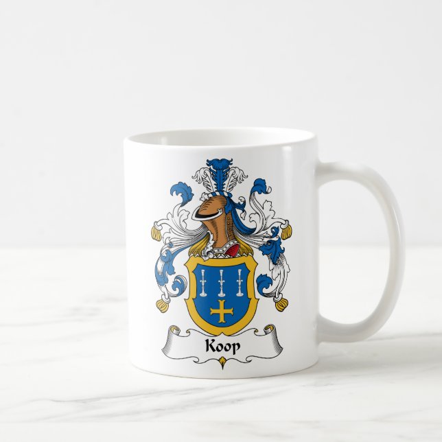 Koop Family Crest Coffee Mug (Right)