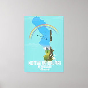 Kootenay, Kootenay National Park Canada Canvas Print